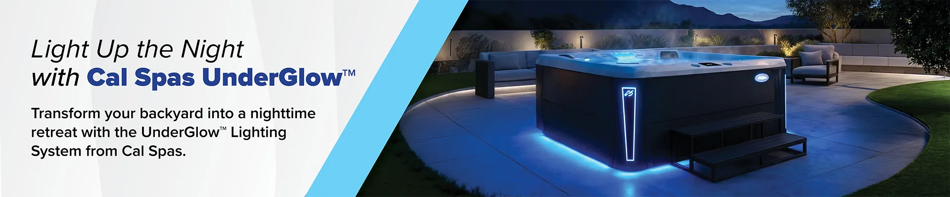 Calspas hot tub being used in a family setting - Taylorsville